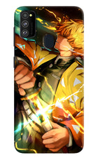 Demon Slayer Samsung M21 2020 Hard Case Back Cover by Casekaro