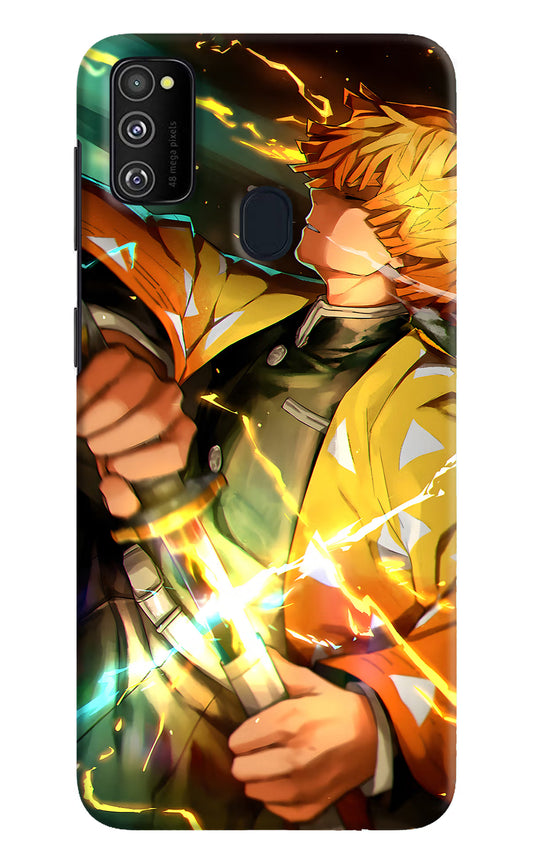 Demon Slayer Samsung M21 2020 Hard Case Back Cover by Casekaro
