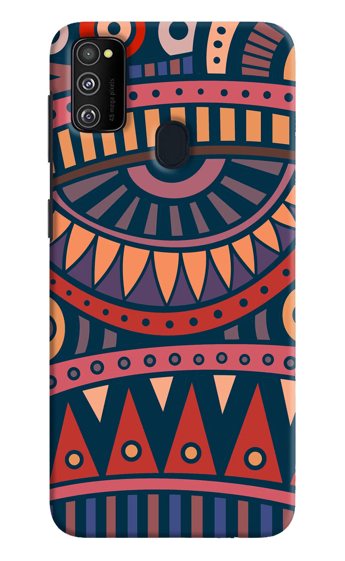 African Culture Design Samsung M21 2020 Hard Case Back Cover by Casekaro