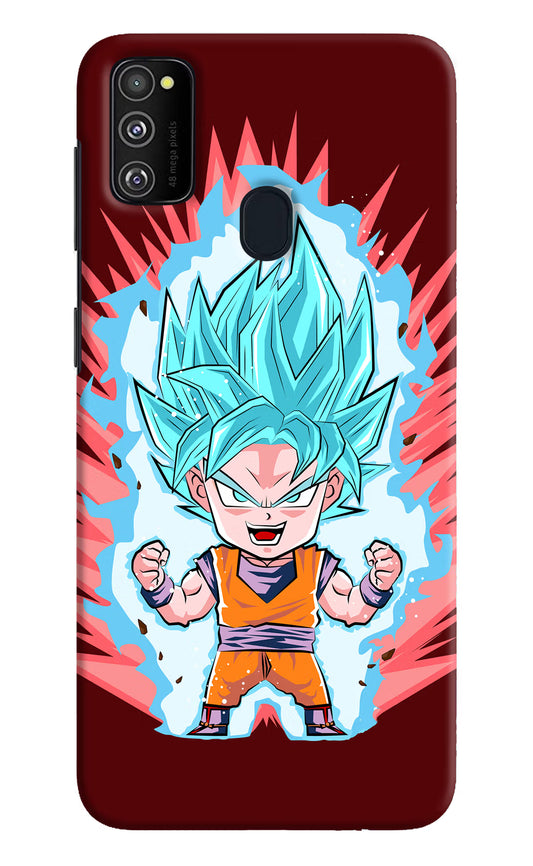 Goku Little Samsung M21 2020 Hard Case Back Cover by Casekaro