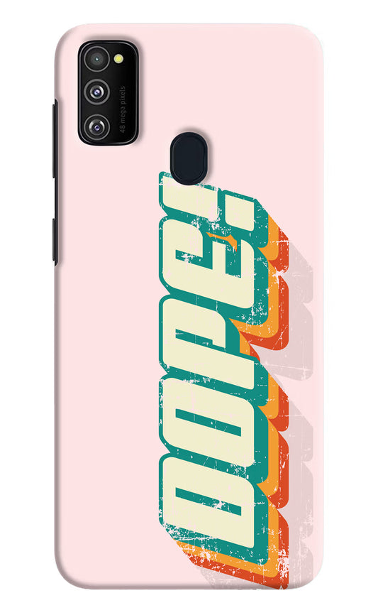 Dope Samsung M21 2020 Hard Case Back Cover by Casekaro