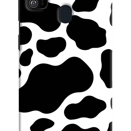 Cow Spots Samsung M21 2020 Hard Case Back Cover by Casekaro