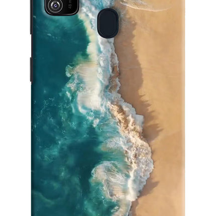 Ocean Beach Samsung M21 2020 Hard Case Back Cover by Casekaro