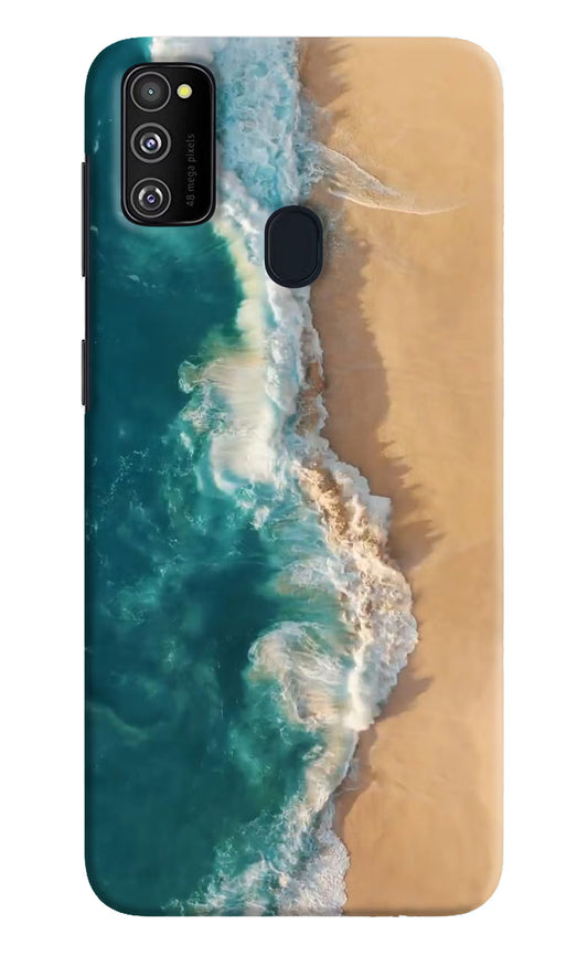 Ocean Beach Samsung M21 2020 Hard Case Back Cover by Casekaro