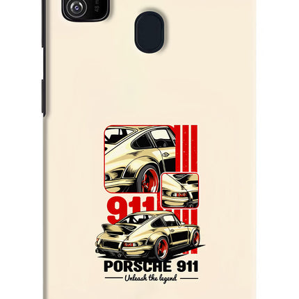Classic Porsche 911 Samsung M21 2020 Hard Case Back Cover by Casekaro