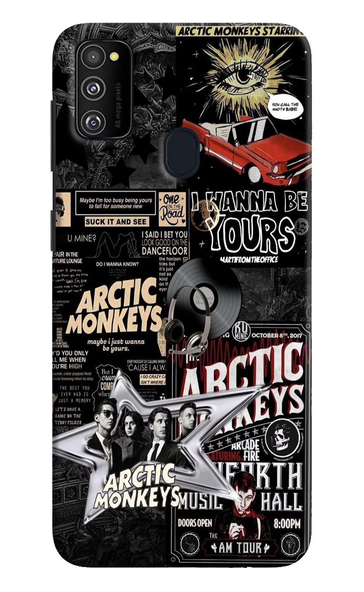 Arctic Monkeys Samsung M21 2020 Hard Case Back Cover by Casekaro