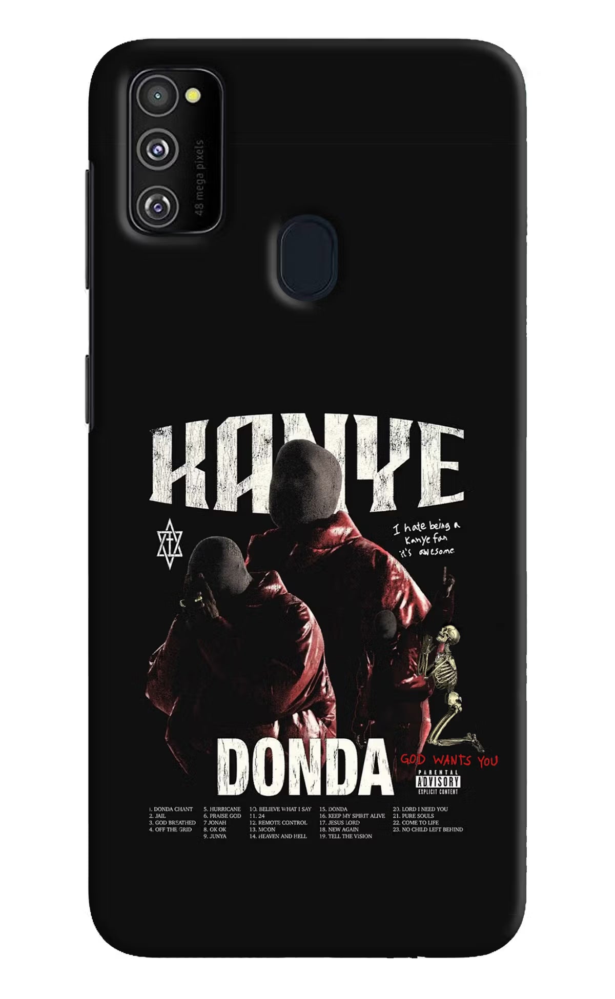 Donda Kanye West Samsung M21 2020 Hard Case Back Cover by Casekaro
