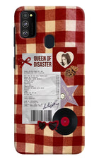 Queen of Disaster Samsung M21 2020 Hard Case Back Cover by Casekaro