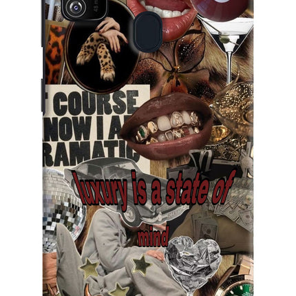 Luxury Samsung M21 2020 Hard Case Back Cover by Casekaro