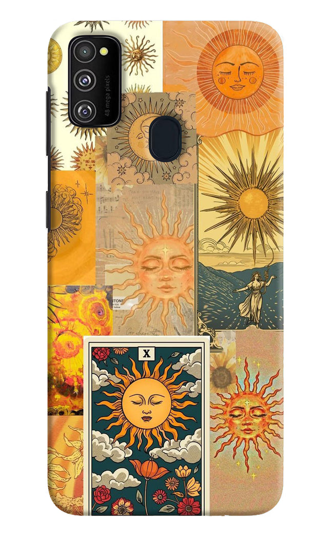Sun Samsung M21 2020 Hard Case Back Cover by Casekaro
