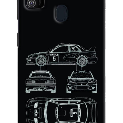 WRC'99 Samsung M21 2020 Hard Case Back Cover by Casekaro