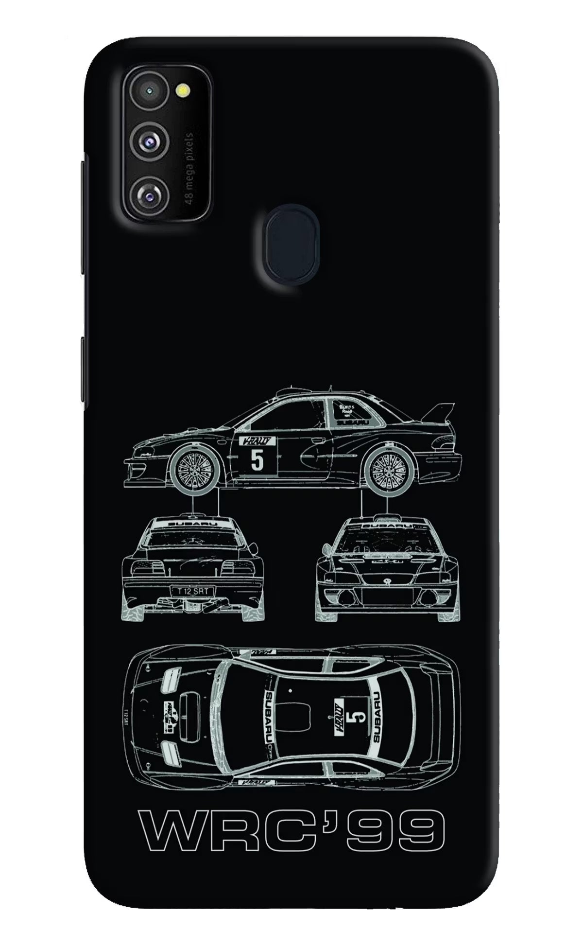 WRC'99 Samsung M21 2020 Hard Case Back Cover by Casekaro