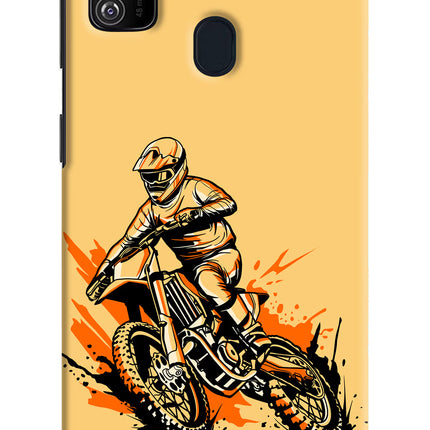 Off-Road Fury Samsung M21 2020 Hard Case Back Cover by Casekaro