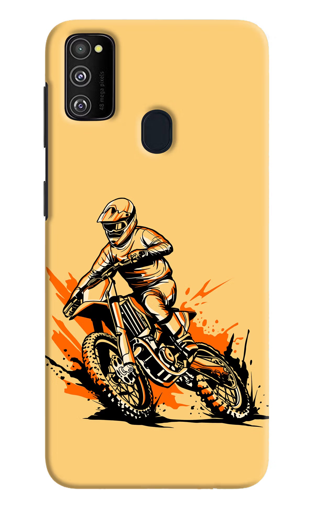 Off-Road Fury Samsung M21 2020 Hard Case Back Cover by Casekaro