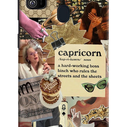 Capricorn Zodiac Samsung M21 2020 Hard Case Back Cover by Casekaro