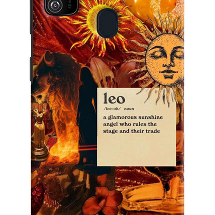Leo Zodiac Samsung M21 2020 Hard Case Back Cover by Casekaro