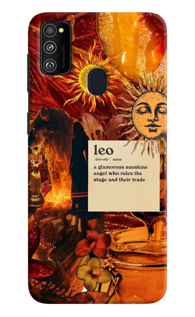 Leo Zodiac Samsung M21 2020 Hard Case Back Cover by Casekaro