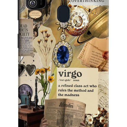 Virgo Zodiac Samsung M21 2020 Hard Case Back Cover by Casekaro
