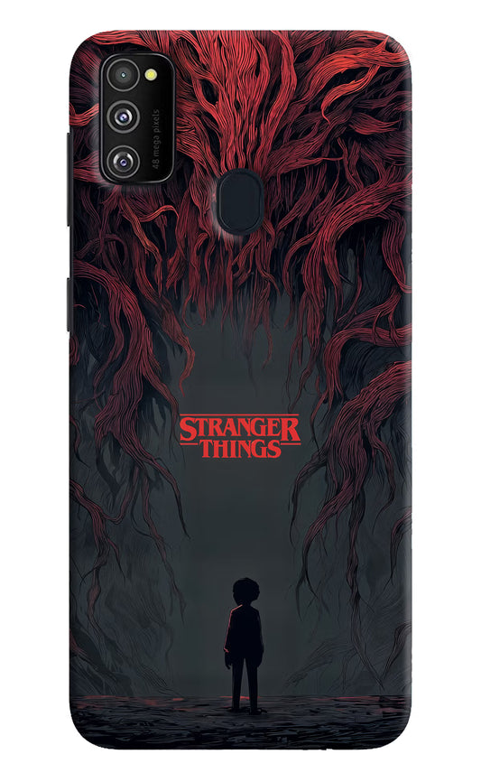Ordinary Things Dark Side Samsung M21 2020 Hard Case Back Cover by Casekaro
