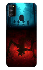 Ordinary Things Downside Up Samsung M21 2020 Hard Case Back Cover by Casekaro