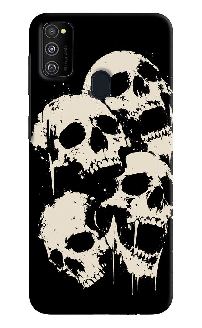 Dead Stack Samsung M21 2020 Hard Case Back Cover by Casekaro