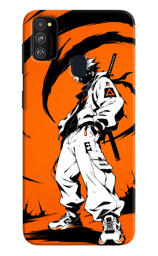 Street Samurai  Samsung M21 2020 Hard Case Back Cover by Casekaro