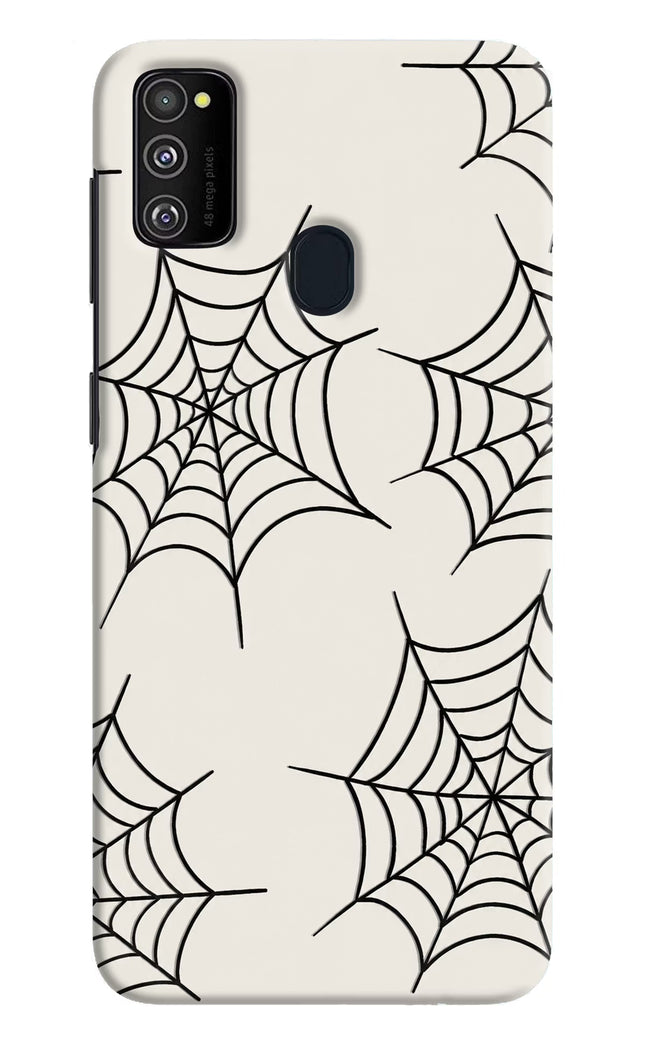 Spider Web Samsung M21 2020 Hard Case Back Cover by Casekaro