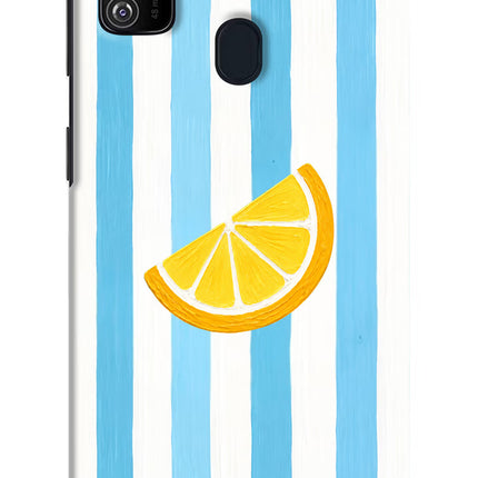 Summer Lemon Samsung M21 2020 Hard Case Back Cover by Casekaro