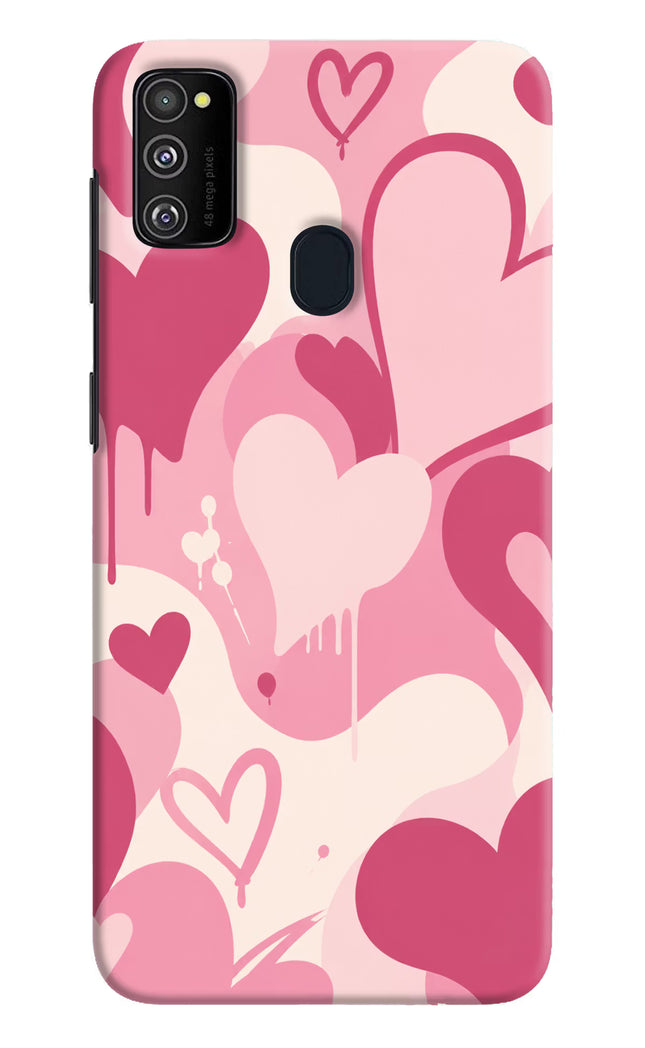 Hearty case Samsung M21 2020 Hard Case Back Cover by Casekaro