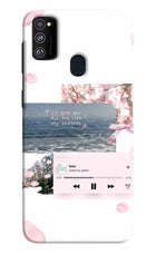 Wave to earth Samsung M21 2020 Hard Case Back Cover by Casekaro