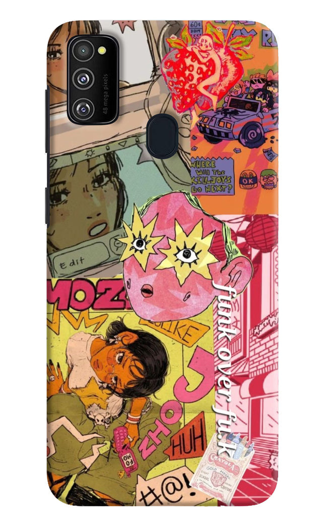 Funkover Samsung M21 2020 Hard Case Back Cover by Casekaro