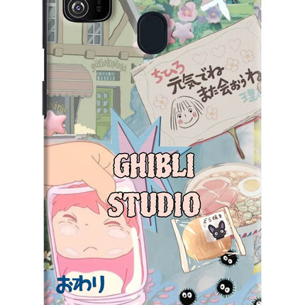 Studio Ghibli Samsung M21 2020 Hard Case Back Cover by Casekaro