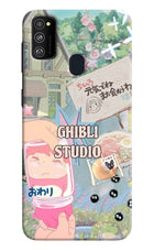 Studio Ghibli Samsung M21 2020 Hard Case Back Cover by Casekaro