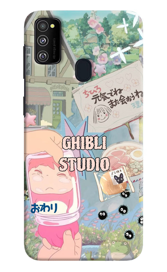 Studio Ghibli Samsung M21 2020 Hard Case Back Cover by Casekaro