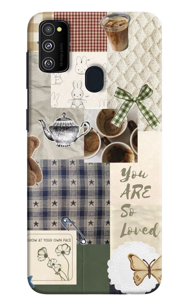 Cookie Samsung M21 2020 Hard Case Back Cover by Casekaro