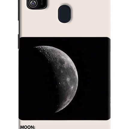 Moon Phase Samsung M21 2020 Hard Case Back Cover by Casekaro