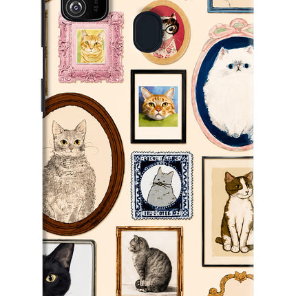 Mirror Cats Samsung M21 2020 Hard Case Back Cover by Casekaro