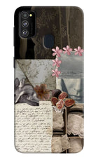 Midnight Sky Samsung M21 2020 Hard Case Back Cover by Casekaro