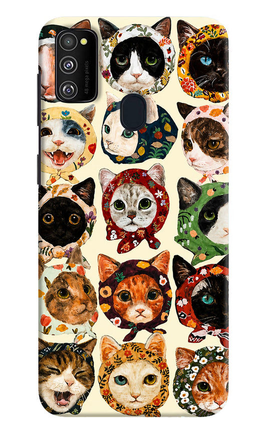 Cool Cat Samsung M21 2020 Hard Case Back Cover by Casekaro