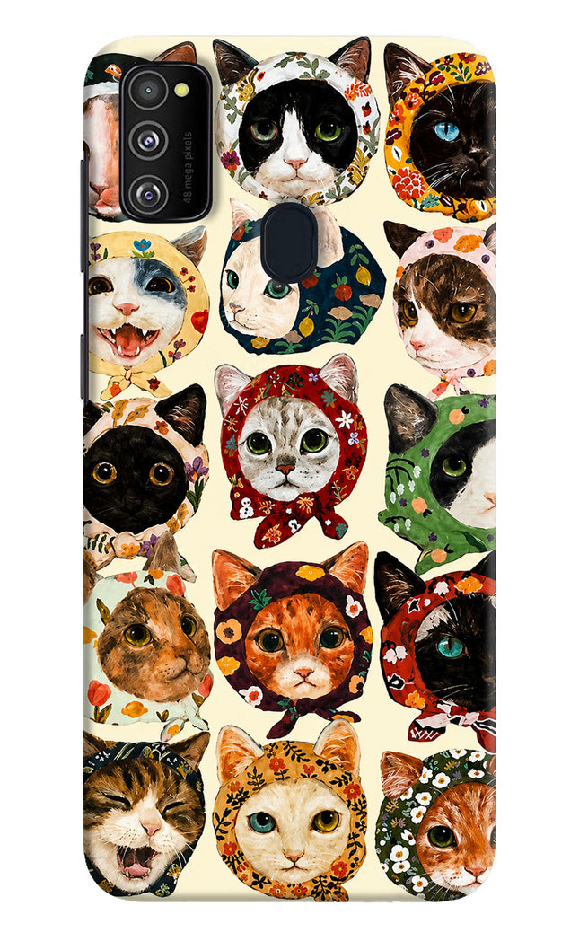 Cool Cat Samsung M21 2020 Hard Case Back Cover by Casekaro
