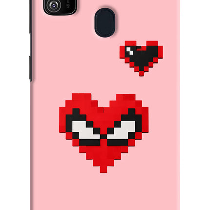 Gwen Heart Samsung M21 2020 Hard Case Back Cover by Casekaro