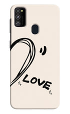 Soul Line Samsung M21 2020 Hard Case Back Cover by Casekaro