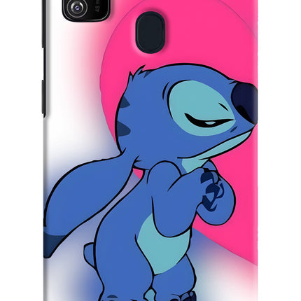 Stitch Hug Samsung M21 2020 Hard Case Back Cover by Casekaro