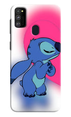 Stitch Hug Samsung M21 2020 Hard Case Back Cover by Casekaro