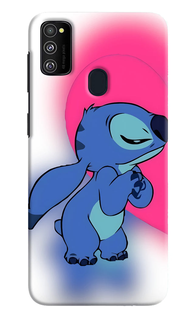 Stitch Hug Samsung M21 2020 Hard Case Back Cover by Casekaro