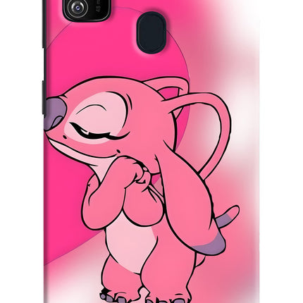 Angel Hug Samsung M21 2020 Hard Case Back Cover by Casekaro