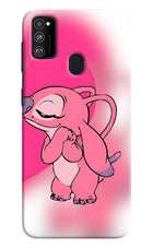 Angel Hug Samsung M21 2020 Hard Case Back Cover by Casekaro