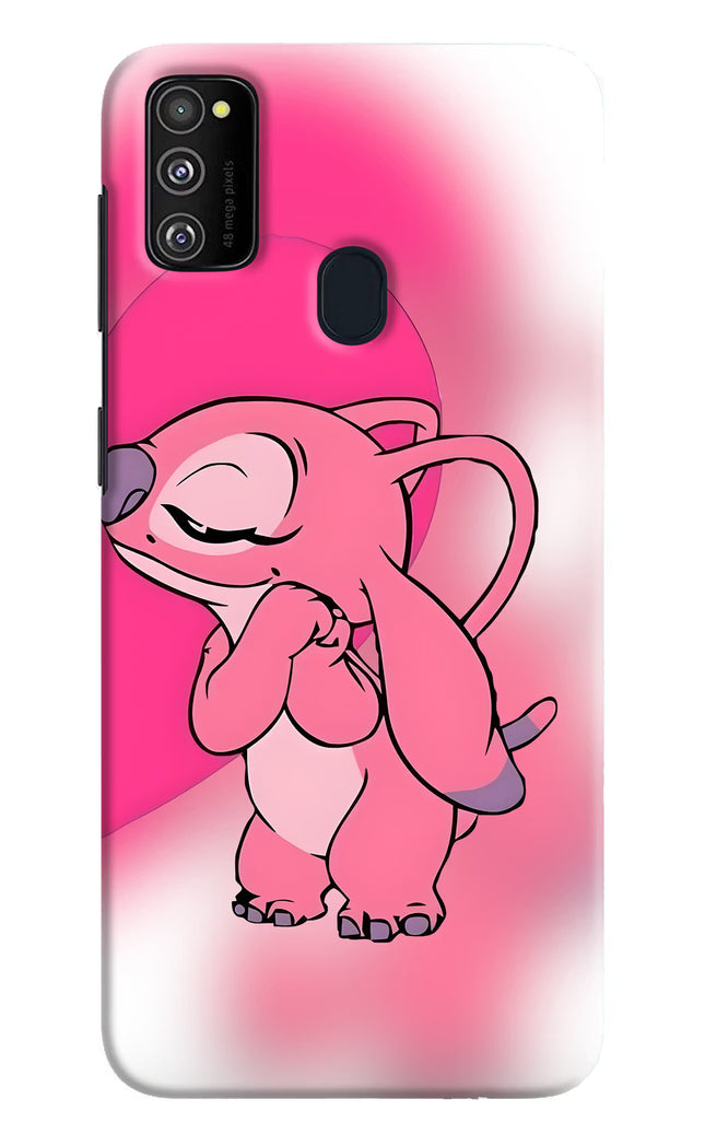 Angel Hug Samsung M21 2020 Hard Case Back Cover by Casekaro