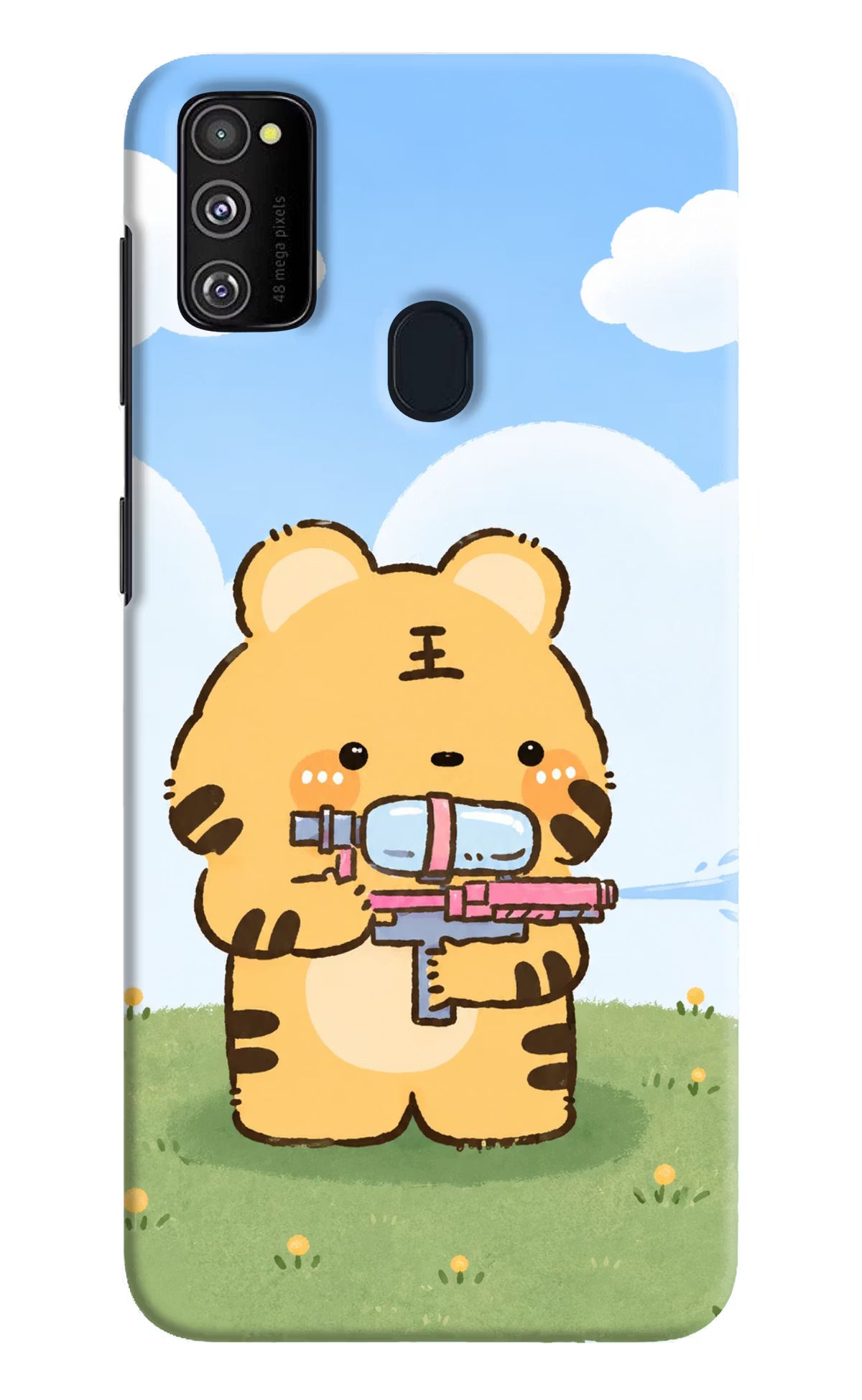 Tiger Treat Samsung M21 2020 Back Cover