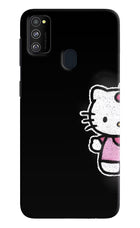 Kitty Charm Samsung M21 2020 Hard Case Back Cover by Casekaro